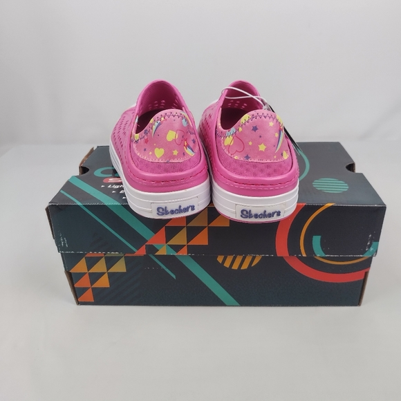 Skechers cali gear Gusman steps pink lightweight shoes size‎ 2 new with box - Picture 3 of 11